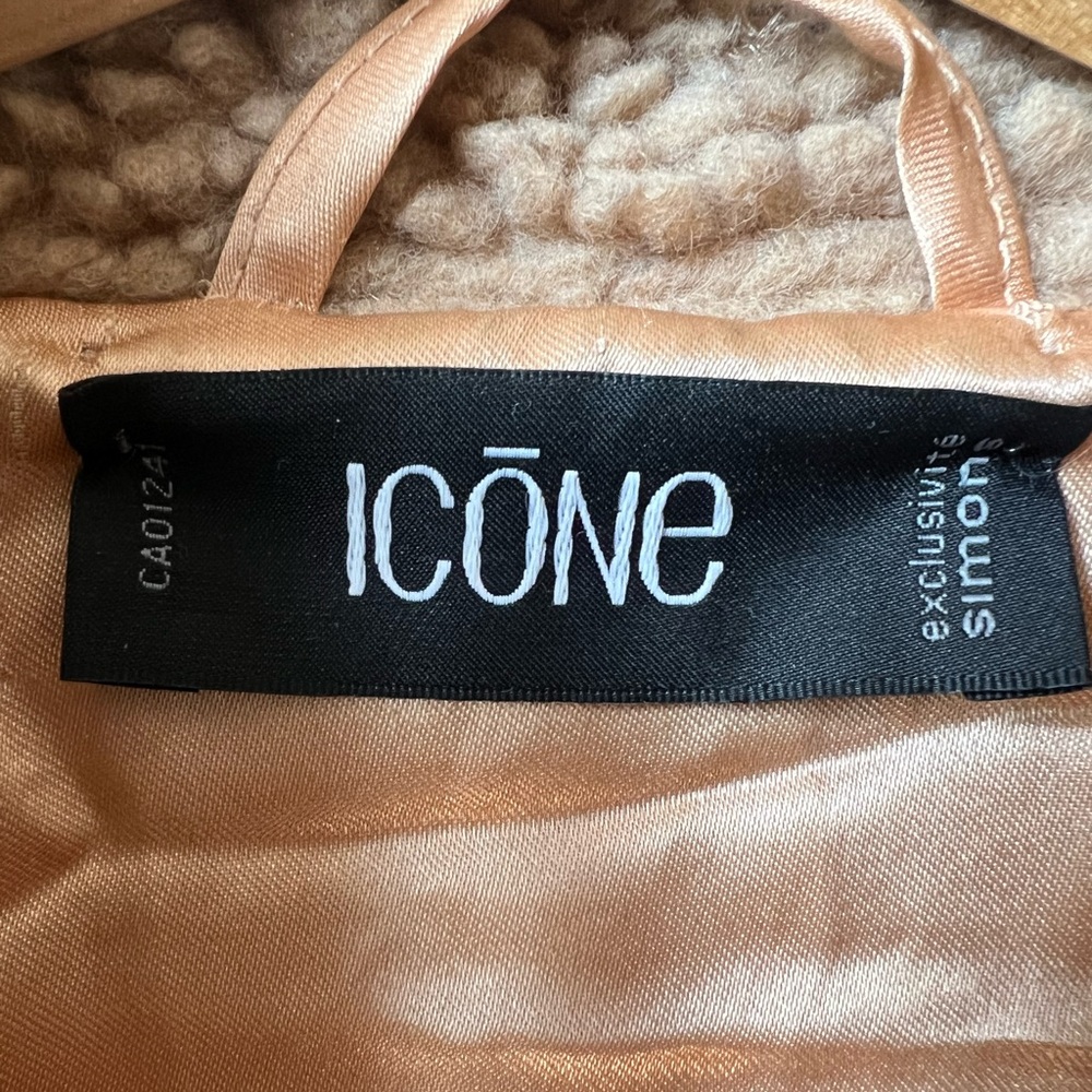 Simons Camel Teddy Jacket - Picture 2 of 4
